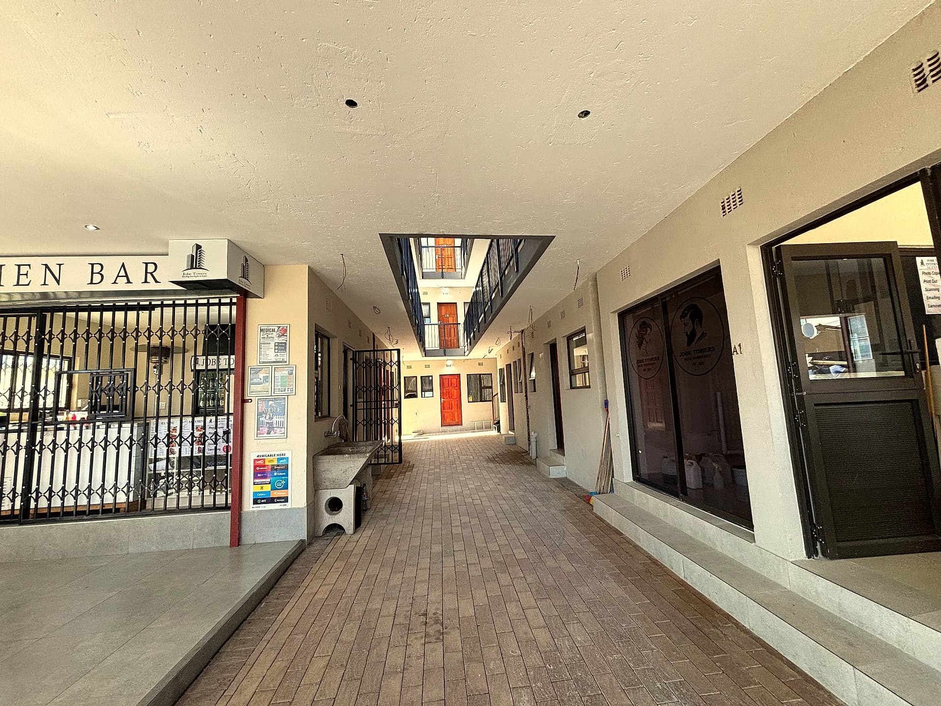 Jobe Towers Guesthouse — entrance